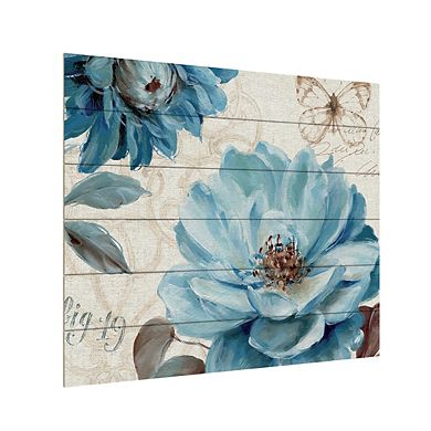 Trademark Fine Art 'A Blue Note III' Wood Slat Art