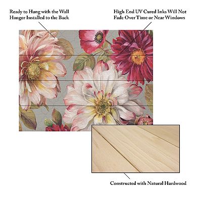 Trademark Fine Art 'Classically Beautiful I' Wood Slat Art