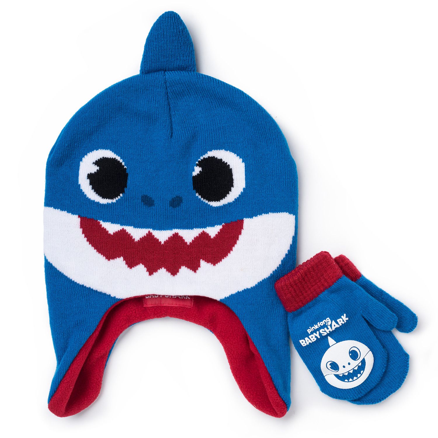 baby shark mittens