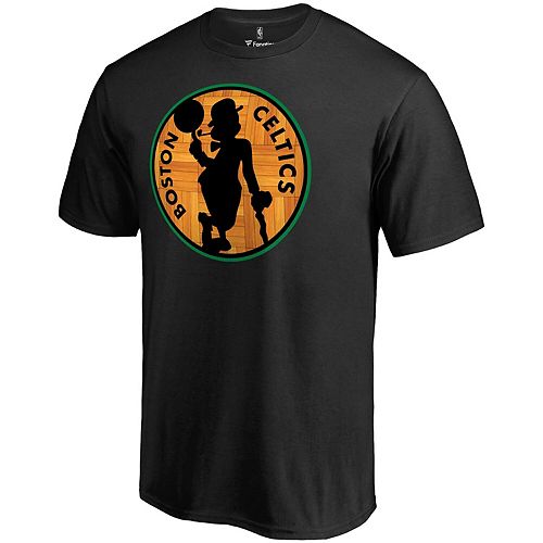 Men's Fanatics Branded Black Boston Celtics Hardwood T-Shirt