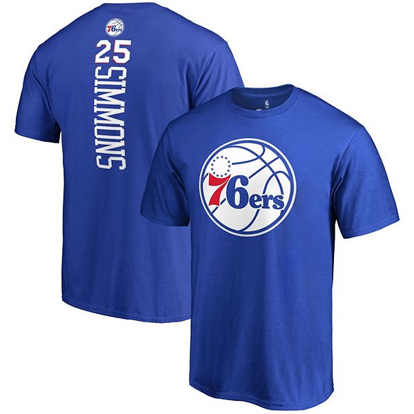 Youth Fanatics Branded Ben Simmons Royal Philadelphia 76ers Team Backer ...