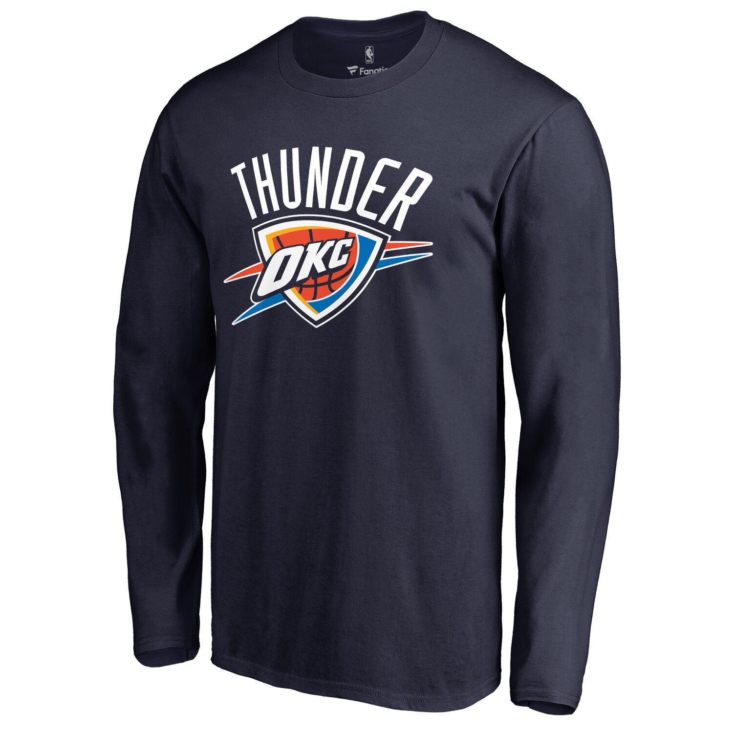 oklahoma city thunder sleeved jersey