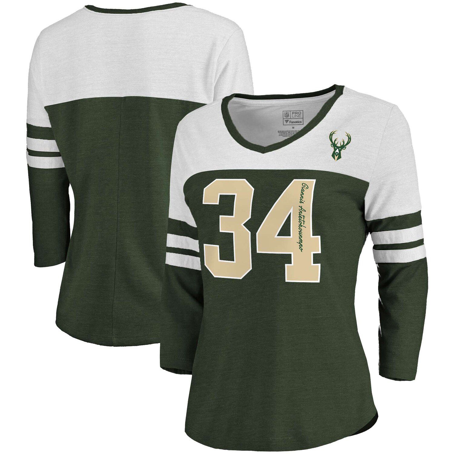 milwaukee bucks women's shirts