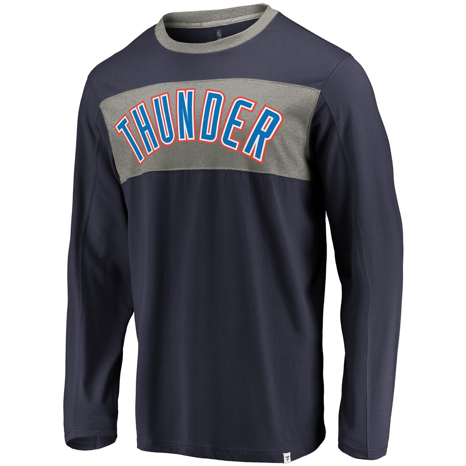 oklahoma city thunder sleeved jersey