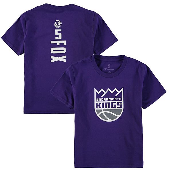 Men's Fanatics Branded Purple Sacramento Kings Primary Team Logo T