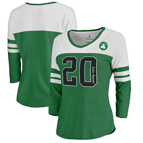 Women's Fanatics Branded Gordon Hayward Kelly Green Boston Celtics ...