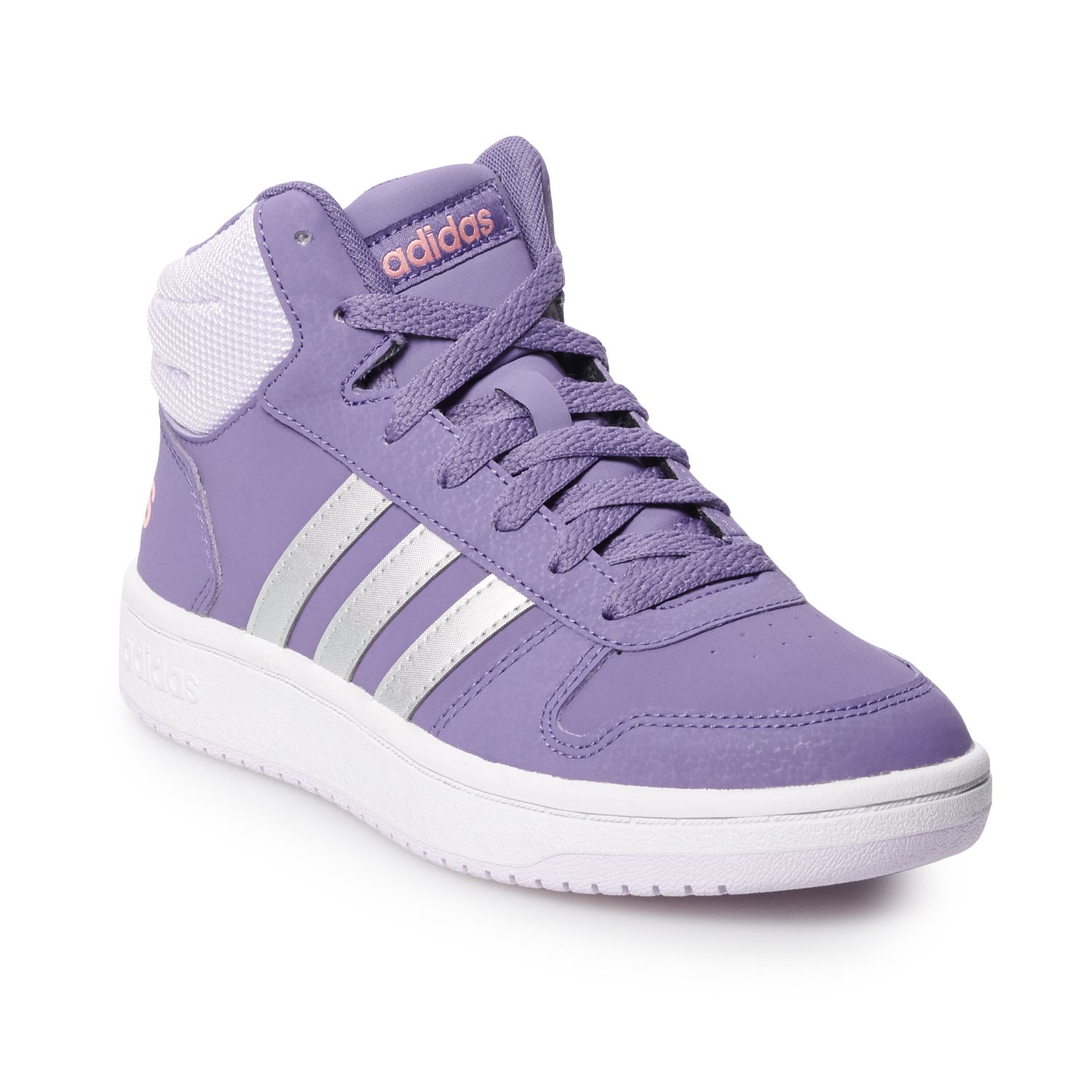 girls purple basketball shoes