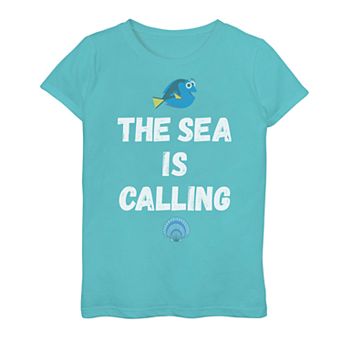 Girls 7-16 Disney/Pixar's Finding Dory Sea Is Calling Tee