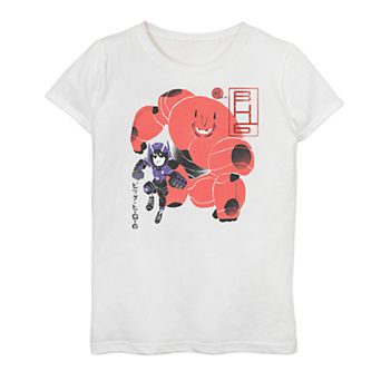 Girls 7-16 Disney's Big Hero 6 Hiro Baymax Duo Painting Tee