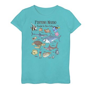 Girls 7-16 Disney/Pixar's Finding Nemo Fish Guide Tee