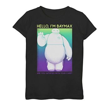 Girls 7-16 Disney's Big Hero 6 Baymax Hello Wave Colorful Tee