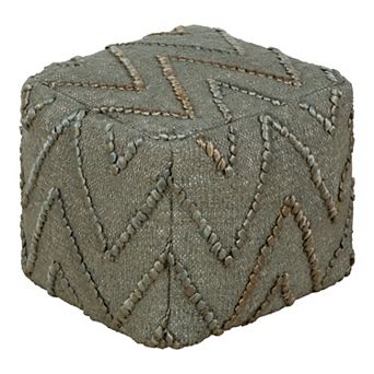 Decor 140 Jute Bowie Pouf