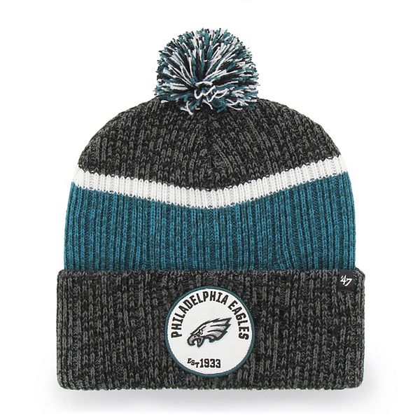 Philadelphia Eagles Northward Cuff Black Knit