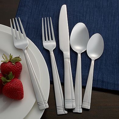 International Home Dawson Frost 20-pc. Flatware Set