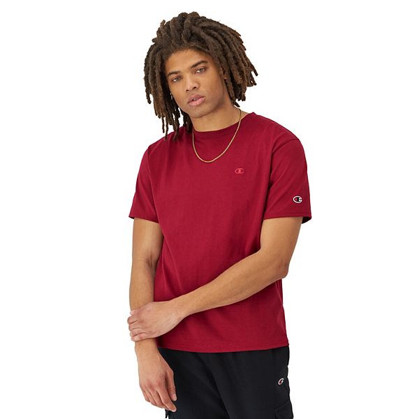 Men's Champion&reg; Classic Jersey Tee - Cardinal (L)