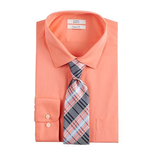 mens boxed shirt and tie sets