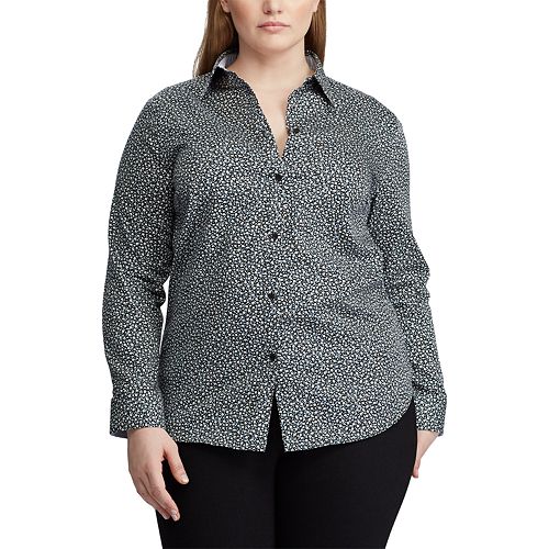 plus size men's button down shirts