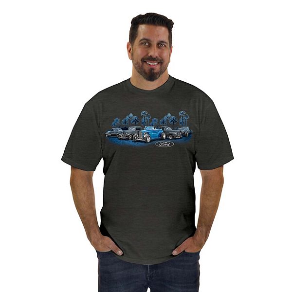 Men's Newport Blue Ford Graphic tee
