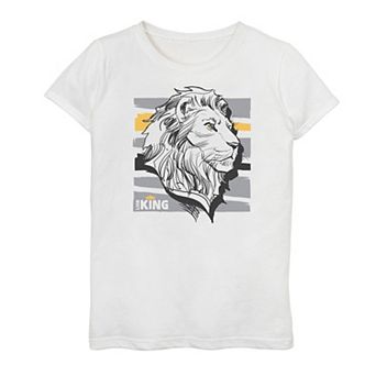 Disney's The Lion King Girls 7-16 Mufasa Sketched Graphic Tee