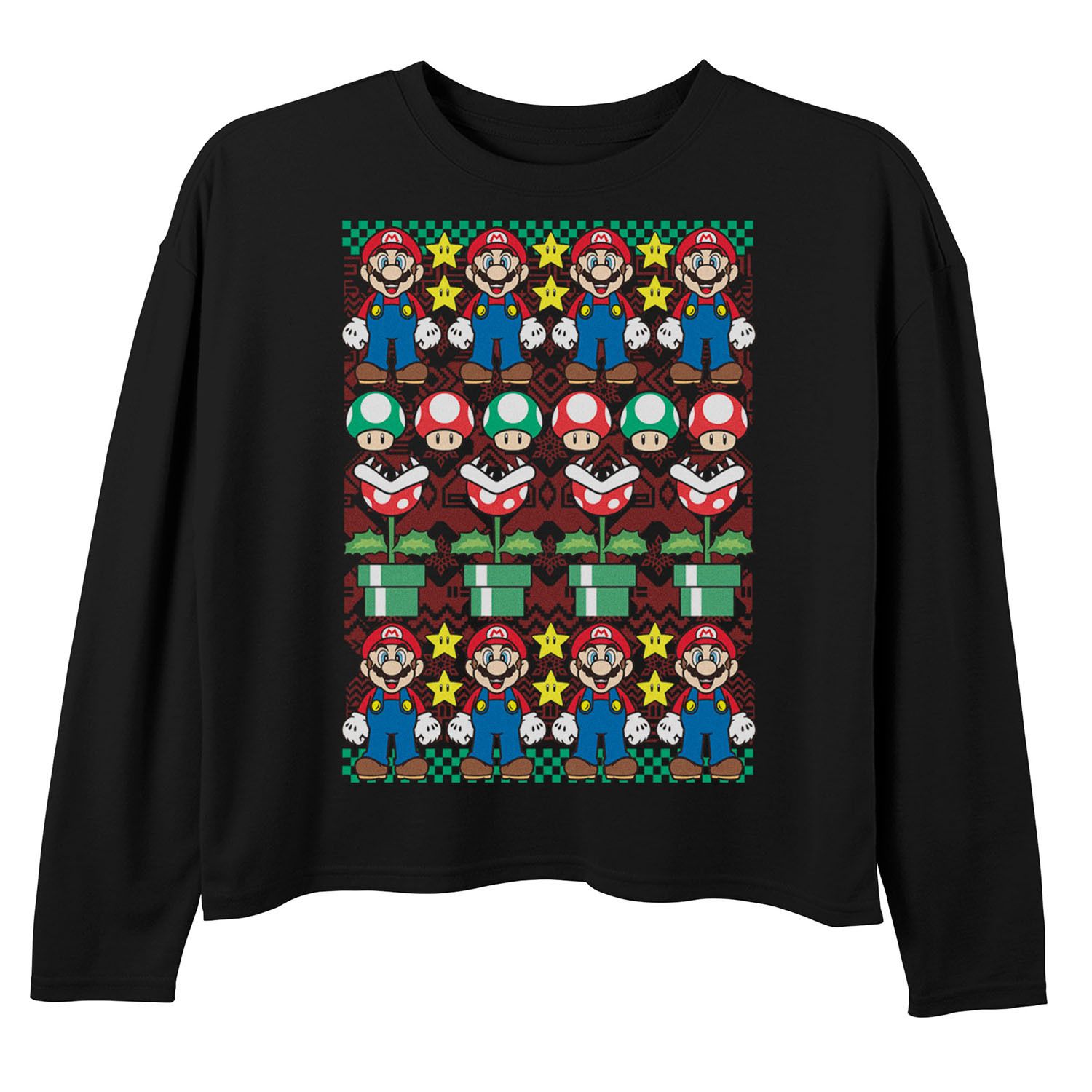 mario ugly sweater