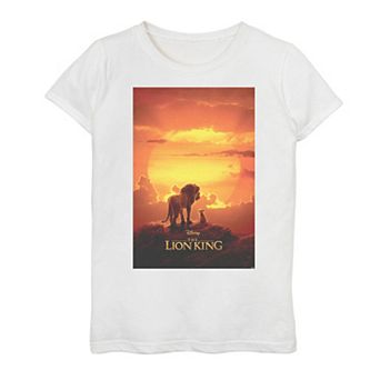 Disney's The Lion King Girls 7-16 Pride Rock Movie Poster Graphic Tee