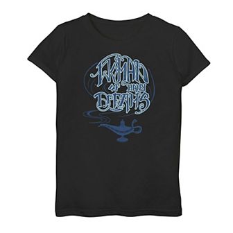Disney's Aladdin Girls 7-16 "Woman of Many Dreams" Graphic Tee