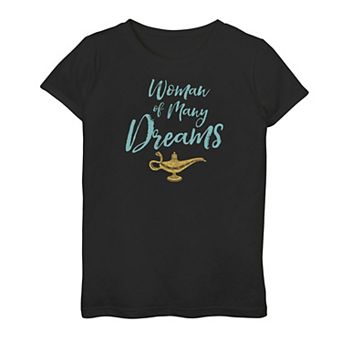 Disney's Aladdin Girls 7-16 "Woman of Many Dreams" Graphic Tee