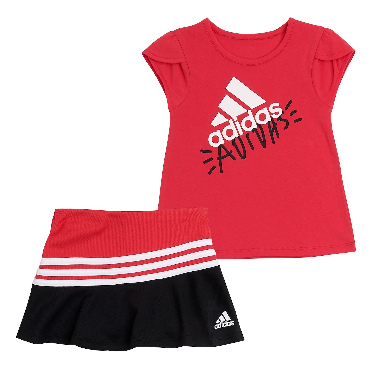 baby girl adidas set