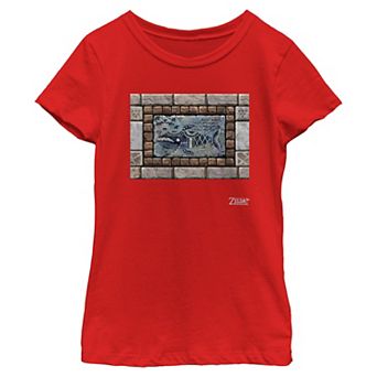 Girls 7-16 Nintendo Legend of Zelda Whale Tablet Graphic Tee