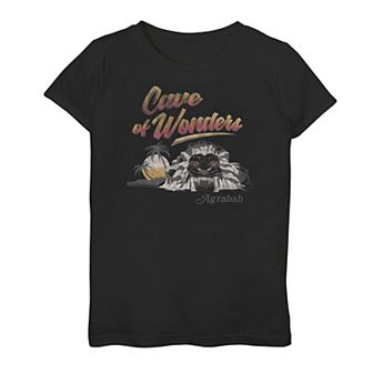Disney's Aladdin Girls 6-16 Cave Of Wonders Landscape Top