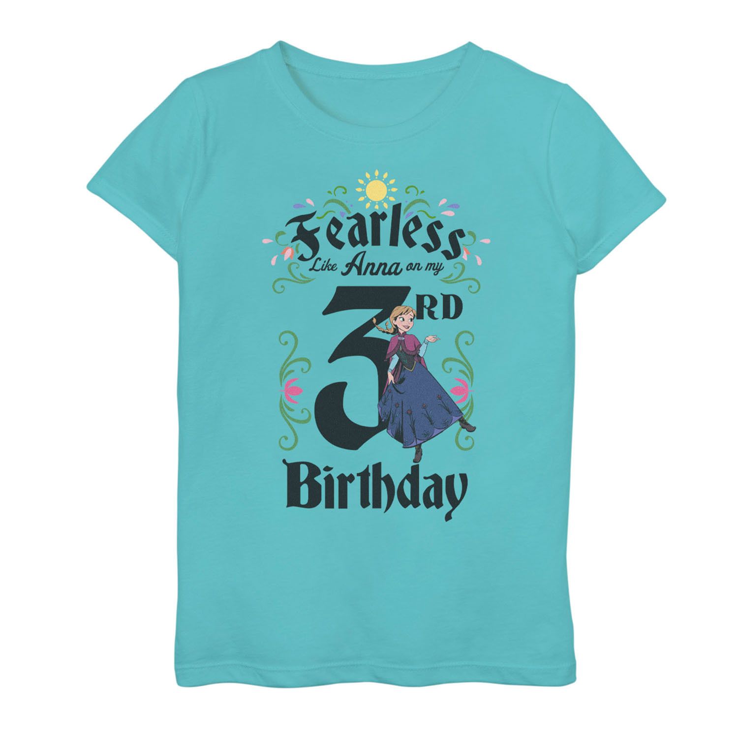 frozen 3rd birthday shirt