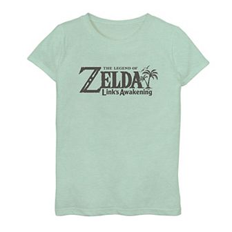 Girls 6-16 Nintendo Legend Of Zelda Link's Awakening Top
