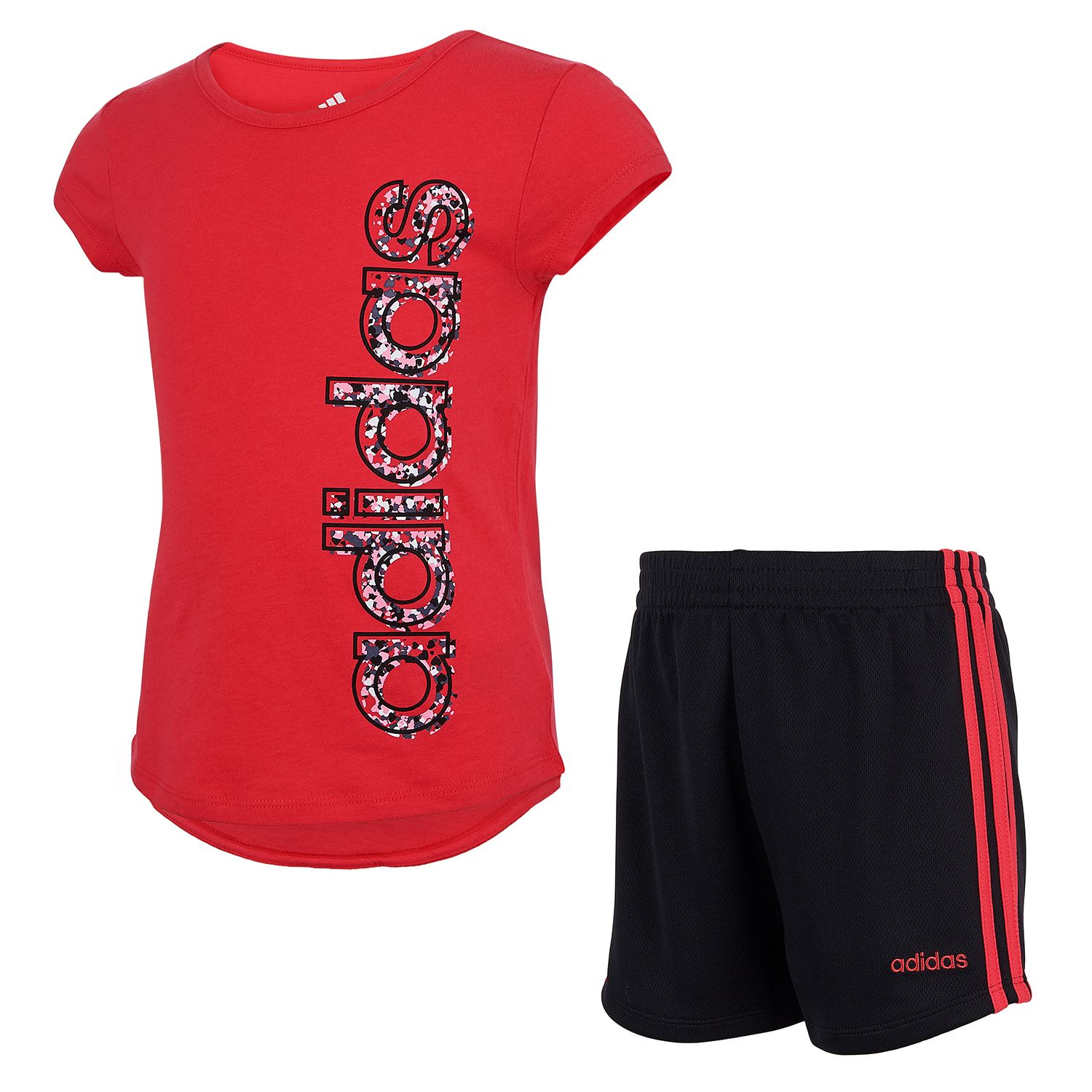 toddler adidas shorts and shirt