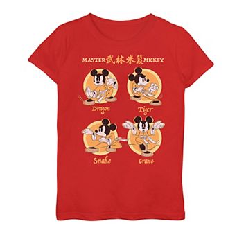 Disney's Mickey Mouse Girls 6-16 Kung Fu Master Top