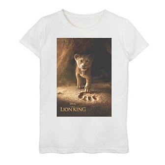 Disney's The Lion King Girls 7-16 Simba Movie Poster Graphic Tee
