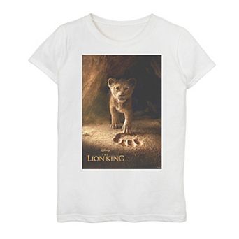 Disney's The Lion King Girls 7-16 Simba Movie Poster Graphic Tee