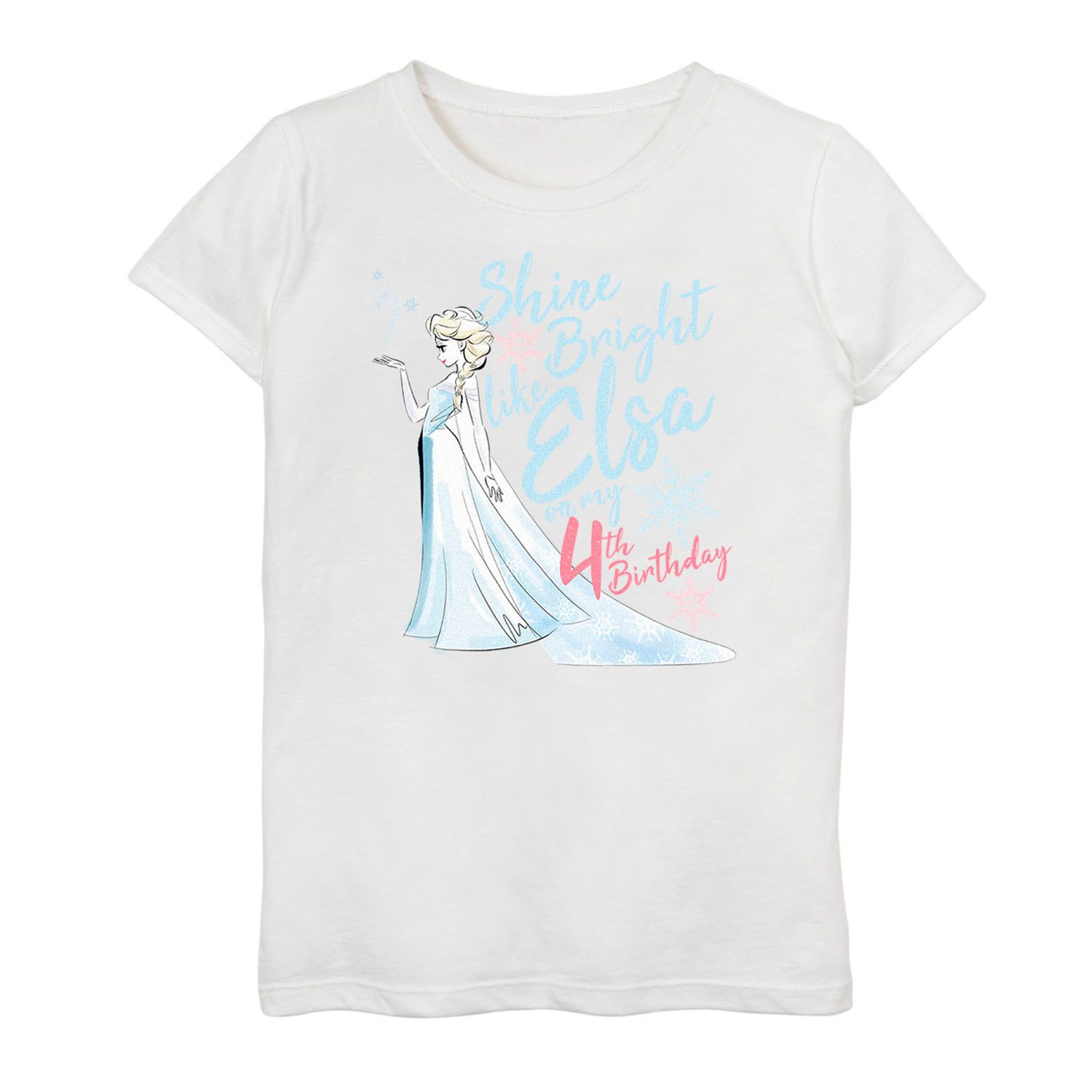 frozen 4th birthday shirt