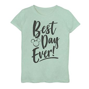 Disney's Girls 7-16 "Best Day Ever" Graphic Tee
