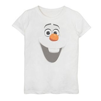 Disney's Frozen 2 Olaf Girls 6-16 Big Face Top