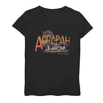 Disney's Aladdin Live Action Girls 7-16 City of Mystery Graphic Tee