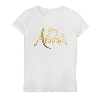 Disney's Aladdin Girls 7-16 Logo Graphic Tee