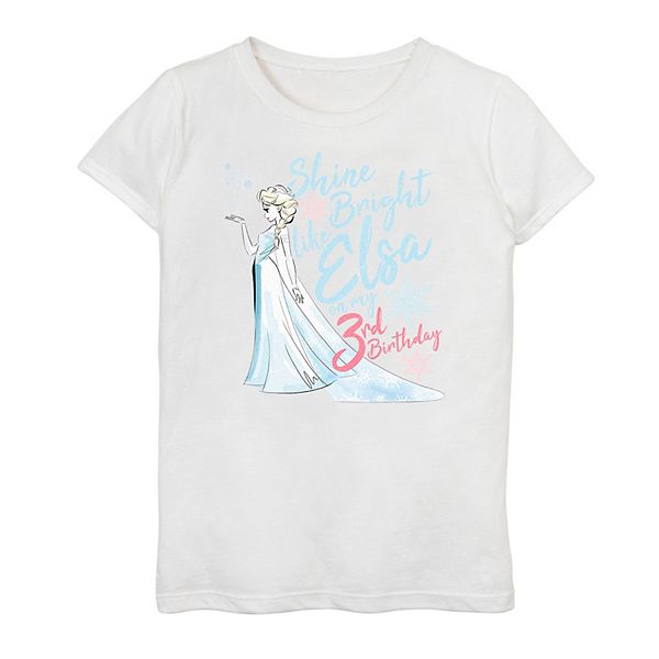 Frozen 3rd best sale birthday shirt