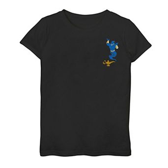 Disney's Aladdin Girls 7-16 Genie's Lamp Pocket Graphic Tee