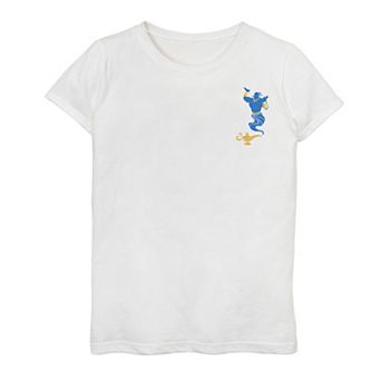 Disney's Aladdin Girls 7-16 Genie's Lamp Pocket Graphic Tee