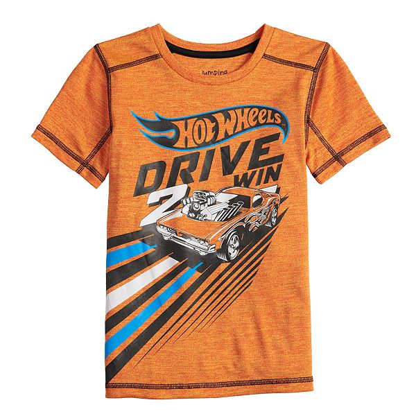 Boys 4-12 Jumping Beans® Hot Wheels Raglan Tee