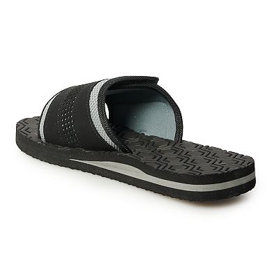 Boys 8-20 Tek Gear Adjustable Slide Sandals