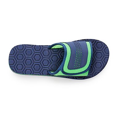 Boys 8-20 Tek Gear Adjustable Slide Sandals