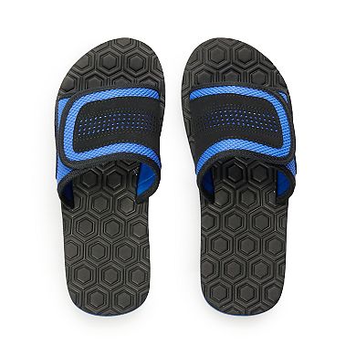 Boys 8-20 Tek Gear Adjustable Slide Sandals