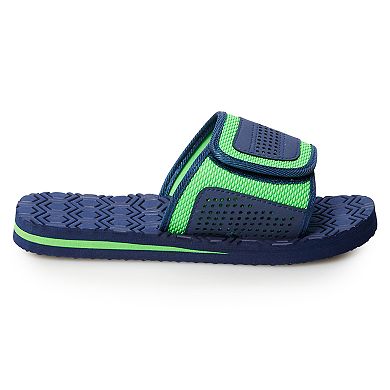 Boys 8-20 Tek Gear Adjustable Slide Sandals