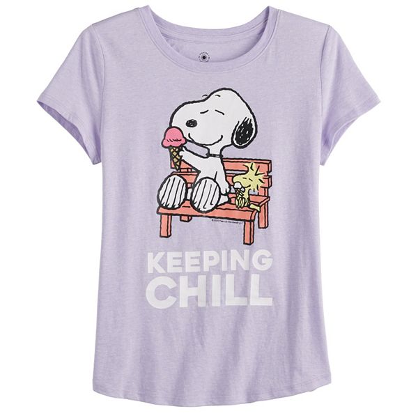 The Peanuts Just A Girl Who Loves Fall Kansas City Royals Shirt - Shibtee  Clothing